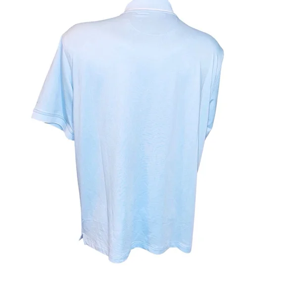 Men's Walter Hagen core pique Polo Shirt Blue xl f31 - Picture 3 of 3